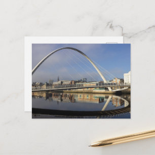 Cartão Postal Ponte Millennium, Gateshead, Reino Unido