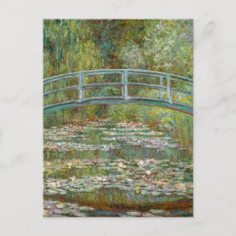 Cartão Postal Ponte Monet Sobre A Vintage De Lírios De Água