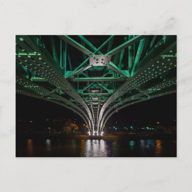 Cartão Postal Ponte Mong, Ho Chi Minh City, Vietnã (Frente)