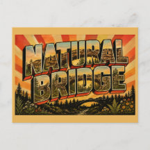 Ponte Natural Alabama Arco de Arenito Arte Antigo