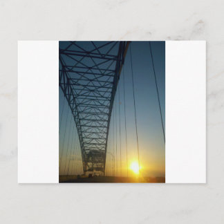 Cartão Postal Ponte no Sunset