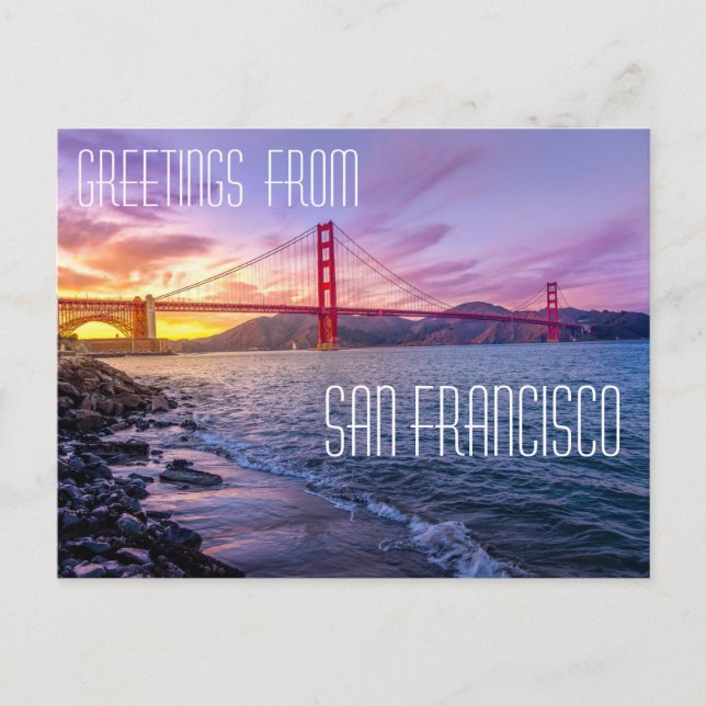 Cartão Postal Ponte Ouro de São Francisco (Frente)