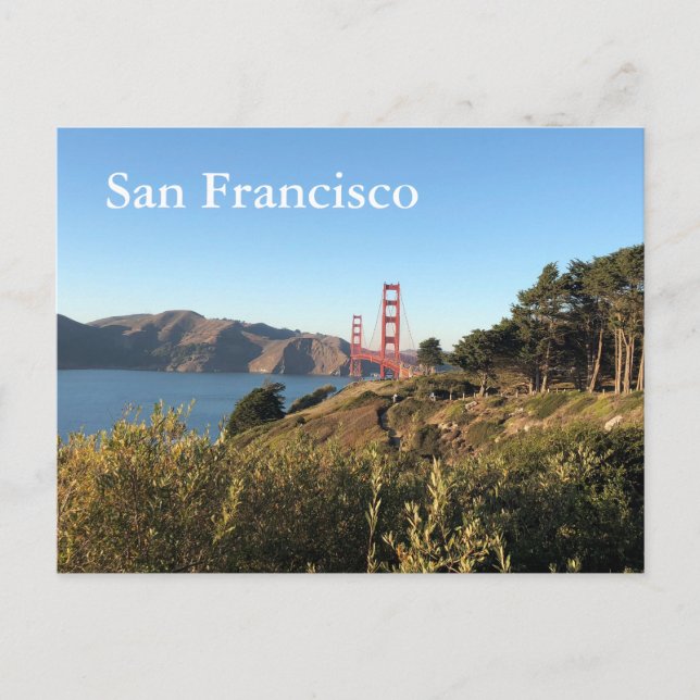 Cartão Postal Ponte Ouro de São Francisco (Frente)