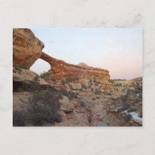 Cartão Postal Ponte Owachomo No Monume Nacional Das Pontes Natur