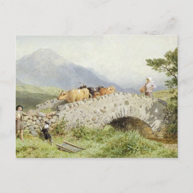 Cartão Postal Ponte perto de Dalmally (c/c) (Frente)