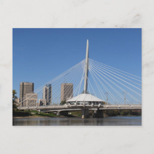 Cartão Postal Ponte Provencher de Winnipeg
