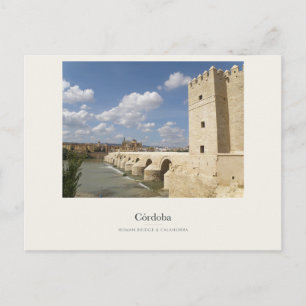 Cartão Postal Ponte Romana de Córdova e Torre Calahorra