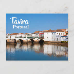 Cartão Postal Ponte Romana elegante de Portugal em Tavira