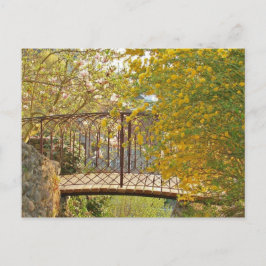 Cartão Postal Ponte Romântica Antiga em Bregenz em Vorarlberg