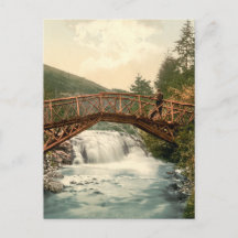 Ponte rustica em Glenariff. Co. Antrim, Irlanda