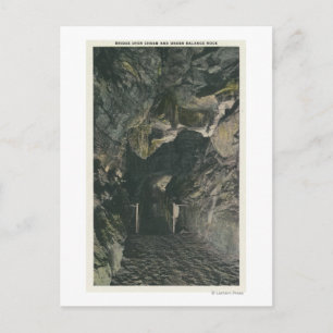 Cartão Postal Ponte sob o Modo Balancear Rock