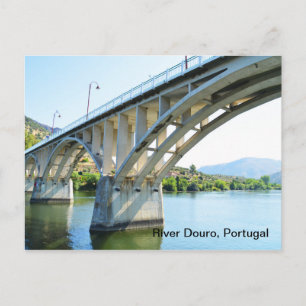 Cartão Postal Ponte sobre o rio Douro, Portugal