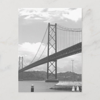 Cartão Postal Ponte sobre o rio Tejo