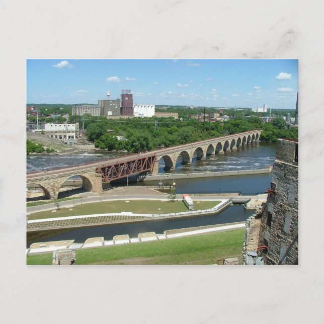 Cartão Postal Ponte Stone Arche (Frente)