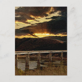 Cartão Postal Ponte Sunrise da Califórnia