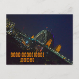 Cartão Postal Ponte Sydney Harbor