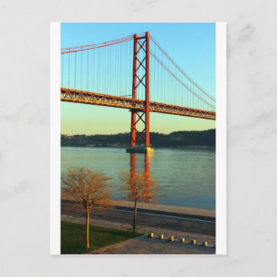 Cartão Postal Ponte Tagus, Lisboa, Portugal