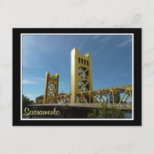 Cartão Postal Ponte Torre, Sacramento - Cartão-postal Design tr