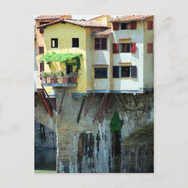 Cartão Postal Ponte Vecchio (Frente)
