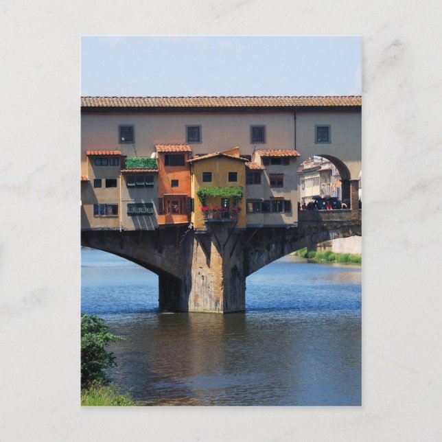 Cartão Postal Ponte Vecchio 2012 Pocket Calendar (Frente)