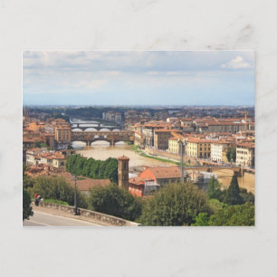 Cartão Postal Ponte Vecchio de Florença