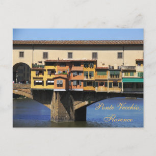 Cartão Postal Ponte Vecchio, Florença