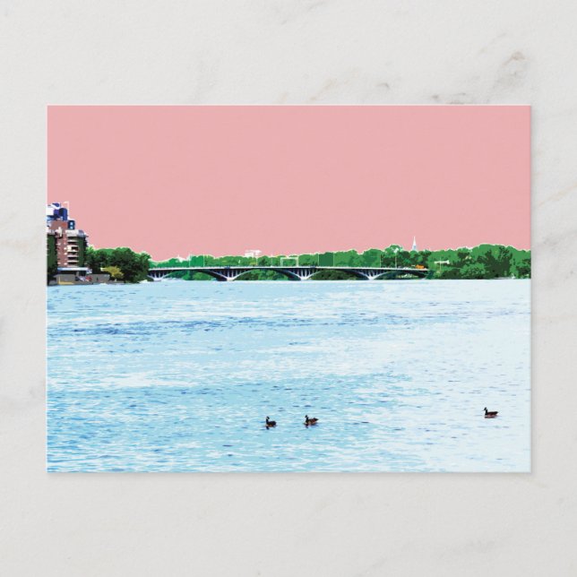 Cartão Postal ponte viau :: viau bridge (Frente)