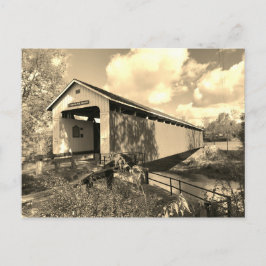 Cartão Postal Ponte Vintage Coberta