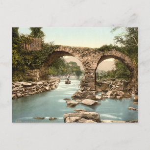 Cartão Postal Ponte Weir Antiga, Killarney, County Kerry
