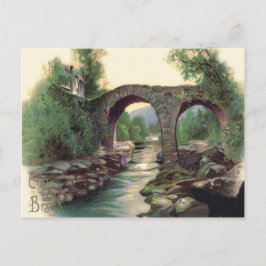 Cartão Postal Ponte Weir Bridge Killarney Stone