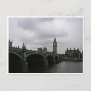 Cartão Postal Ponte Westminster