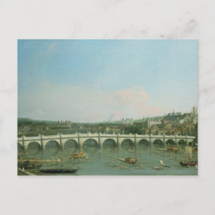Cartão Postal Ponte Westminster do Norte com Lambeth