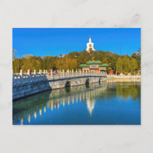 Cartão Postal Ponte Yongan   Stupa Branca