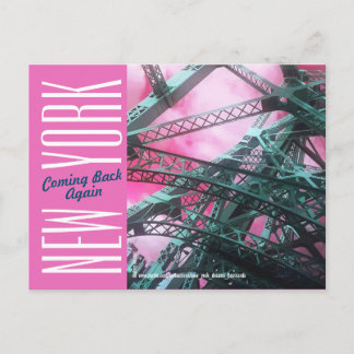 Cartão Postal Pontes de Nova Iorque