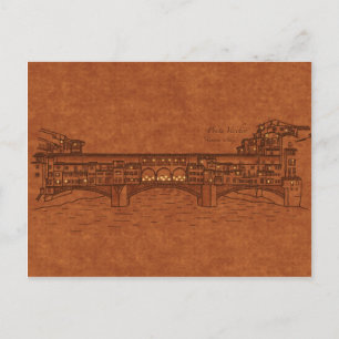 Cartão Postal Pontes: Ponte Vecchio