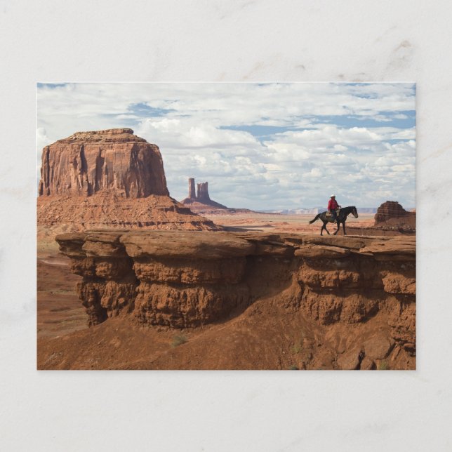 Cartão Postal Ponto de John Ford em Monument Valley (Frente)