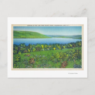 Cartão Postal Ponto de vista do Lago Seneca