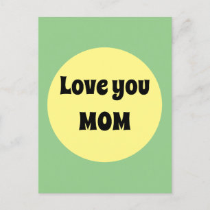 Cartão Postal Ponto grande amarelo