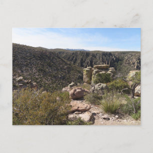 Cartão Postal Ponto Massai no Monumento Nacional Chiricahua