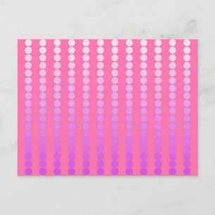 Cartão Postal Pontos satíricos - rosa e orquídea