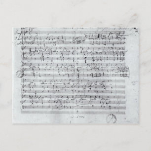 Cartão Postal Pontuação autografada do 'Des Sangers Habe' mentir