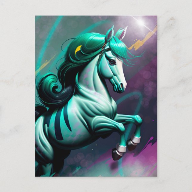 Cartão Postal Pony Espírito 3D 24 (Frente)