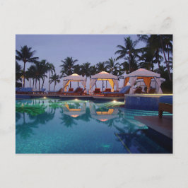 Cartão Postal Poolside no Dawn