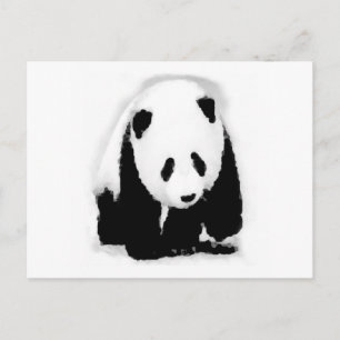 Cartão Postal Pop Art Baby Panda