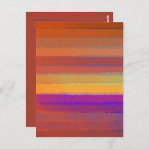 Cartão Postal Pop De Cor De Cores De Salto Brilhante