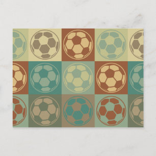 Cartão Postal Pop de futebol