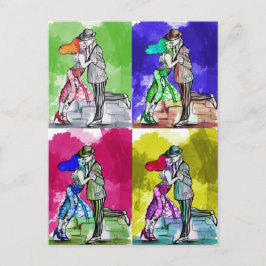 Cartão Postal Pop Tango Dançando