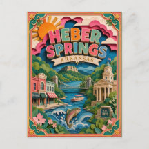 PopCut Estados Heber Springs Arkansas Arte de Pape