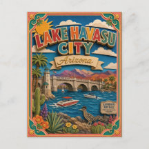 PopCut Estados Lago Havasu Cidade Arizona Arte de 