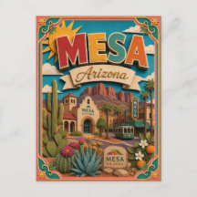 PopCut Estados Mesa Arizona Arte em Papel
